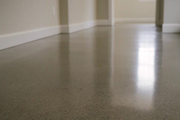 a finished concrete house floor from San Antonio Concrete Master in San Antonio, TX  